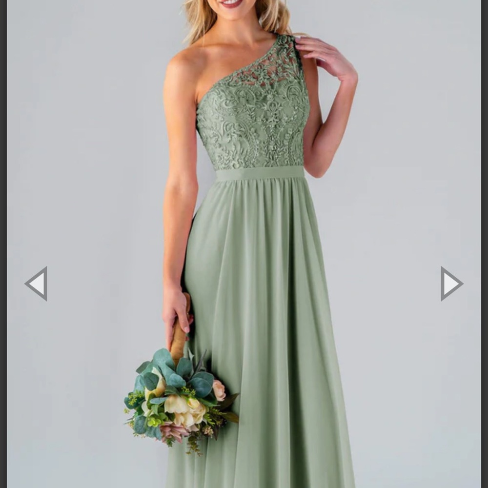 SOLD - Kennedy Blue Sage dress